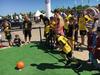 Automatic Goalkeeper deutsche Post robot Goalkeeper DFB-Cup Final
